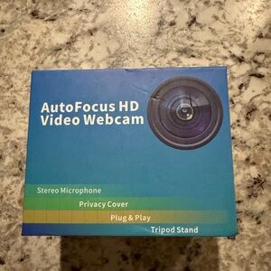 AutoFocus HD Video Webcam with Tripod Stand